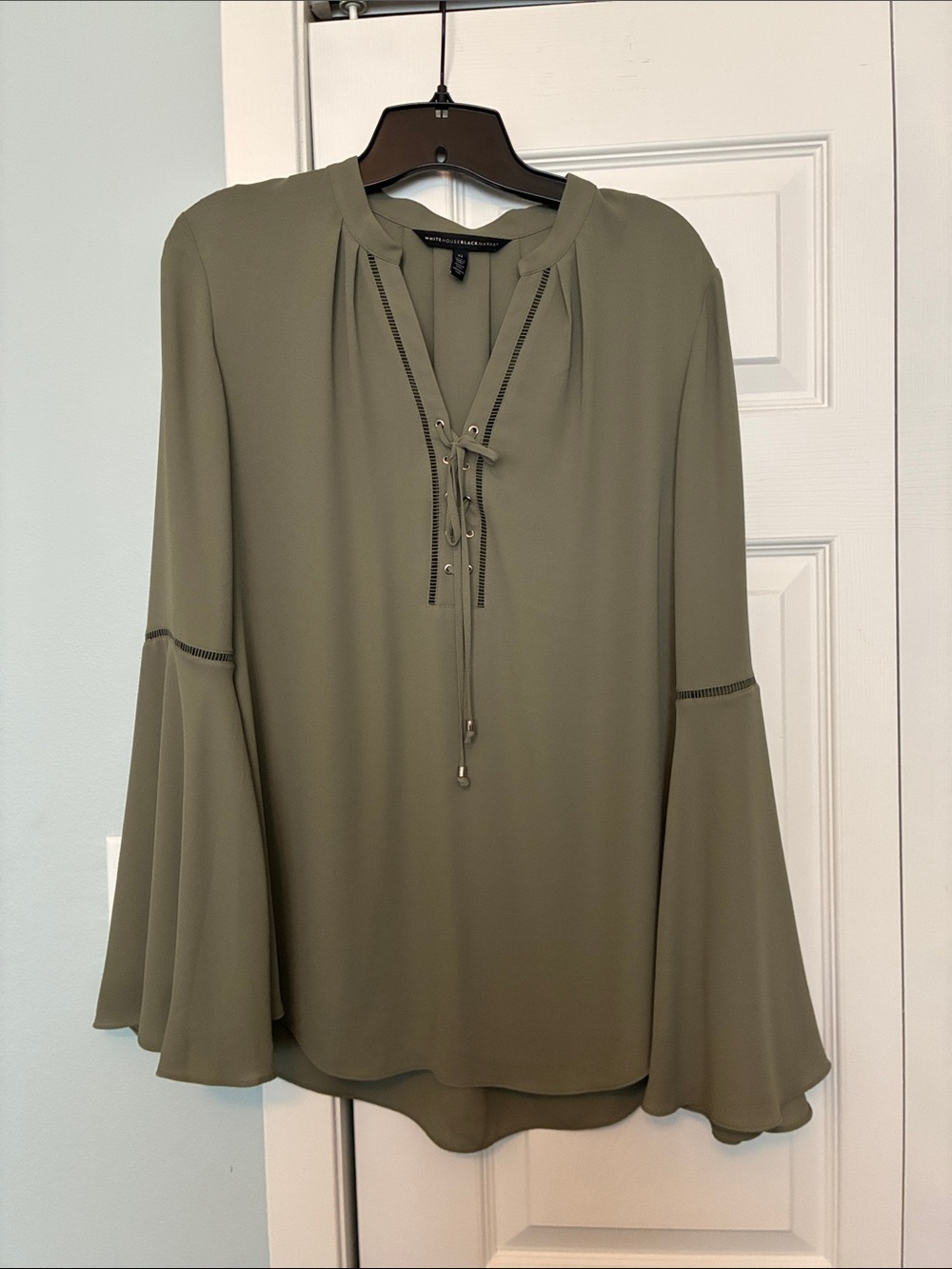 Great olive blouse